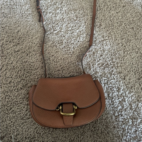 J. Crew tan leather crossbody - Picture 2 of 6